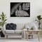 Stupell Industries Fern Varieties on Black Canvas Design by Phillipa Katz